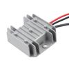 12V 24V Step Up DC Power Cable Outdoor Power Supply 9-28V 96 Aluminum Shell IP68 57.5*63.4*21mm Compact Design