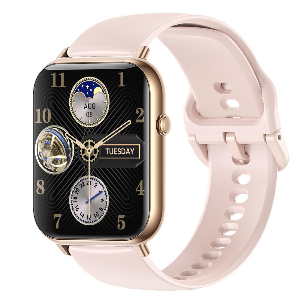 Q19MAX Fashion Smartwatch: Heart Rate & Blood Oxygen Monitoring, Bluetooth Calls, IP68 Waterproof