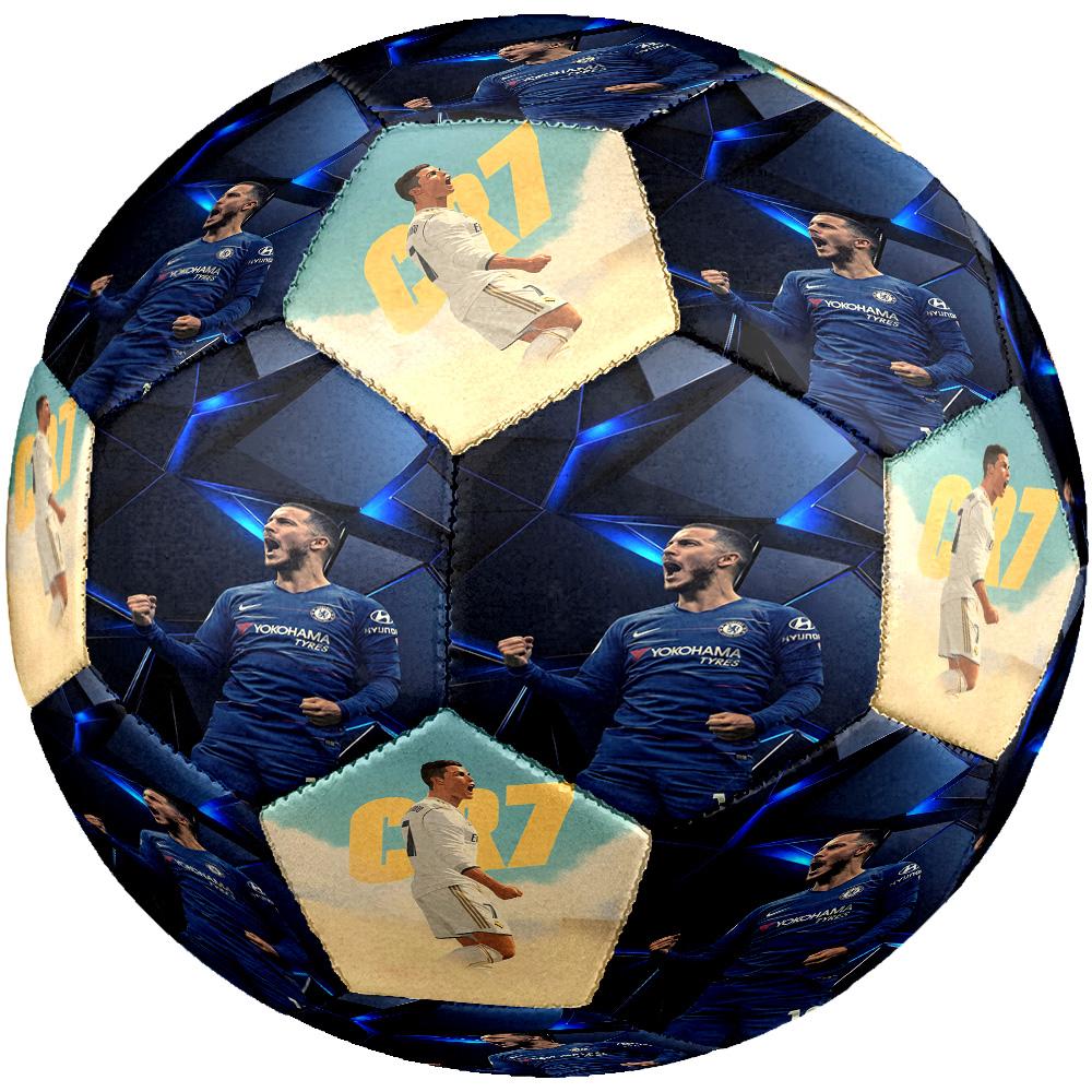 Ronaldo's Action Soccer Ball Size 5 Football Machine Sewn Indoor/Outdoor Universal Football for Football Accessories