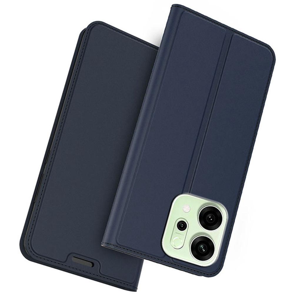 For Oppo Reno14 5G (Global) Case PU Leather Phone Cover with Card Holder Stand