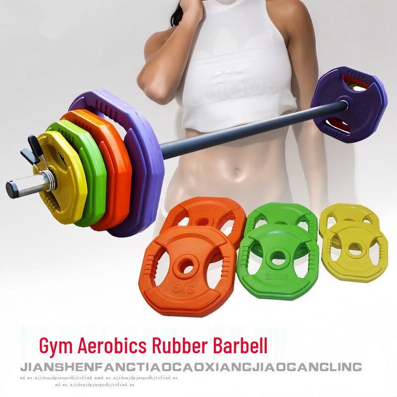 Brangdy Adjustable Rubber-Coated Barbell Set