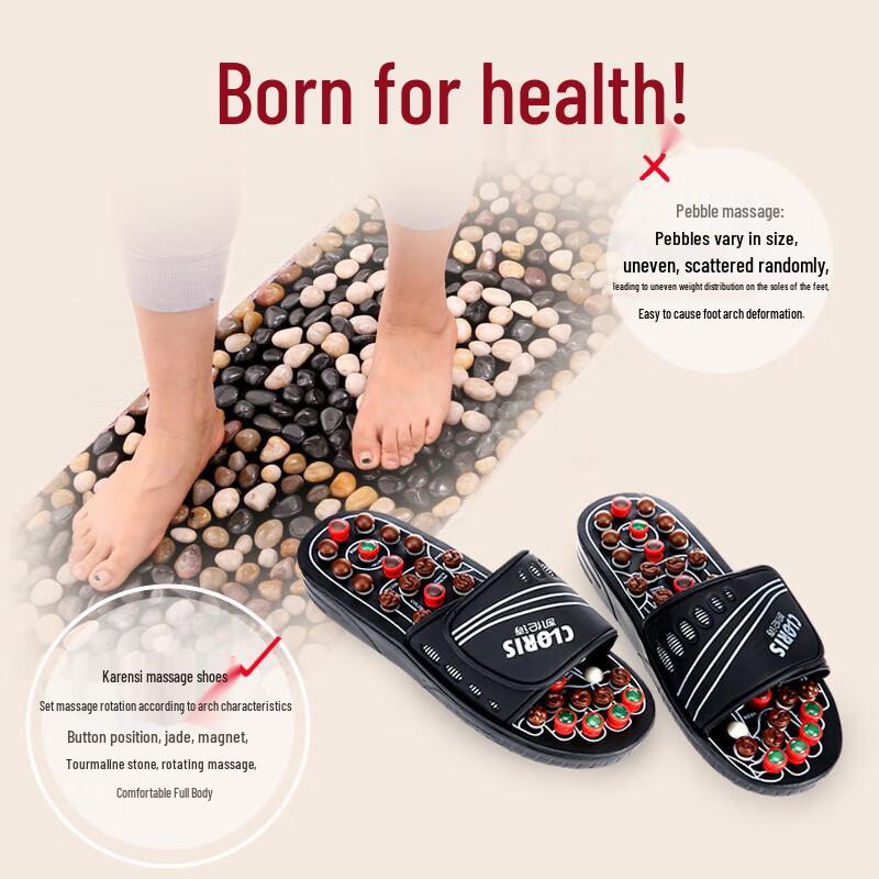 

CLORIS Jade Electric Foot Massager Slippers