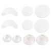 uxcell Devil Horn Decoration Stick Attachment Helmet with Suction Cup Helmet Cover Sticker Cat