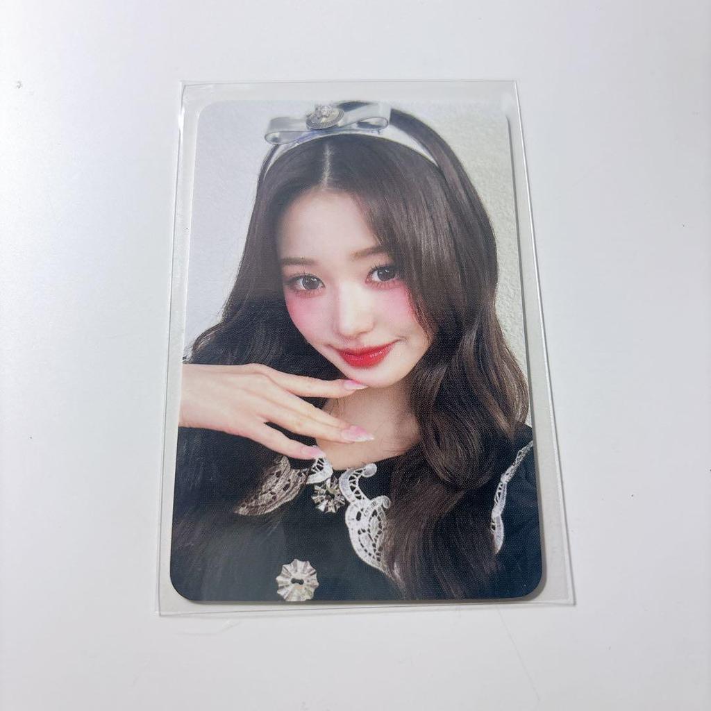 [USED] ive withmuu Wonyoung mine autograph session trading card Lakidro