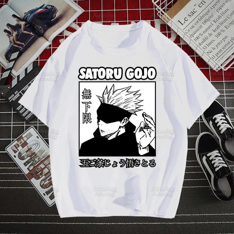 Anime Harajuku men's T-shirt unisex short sleeved T-shirt casual top