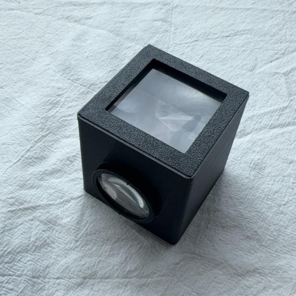 New Handmade Waist-level Viewfinder Portable 3D Printing 50 Optical Lens DIY Fresnel Lens