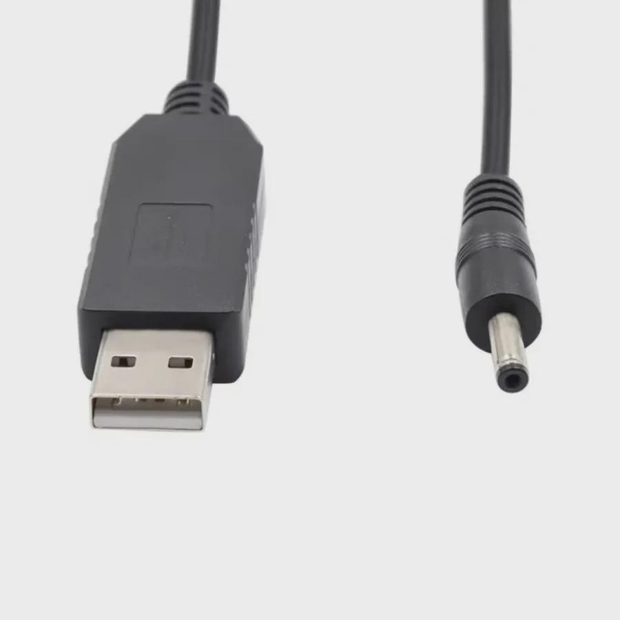 USB Boost Cable 5V To 12V Power Bank Adapter with 5.5*2.1mm Connector