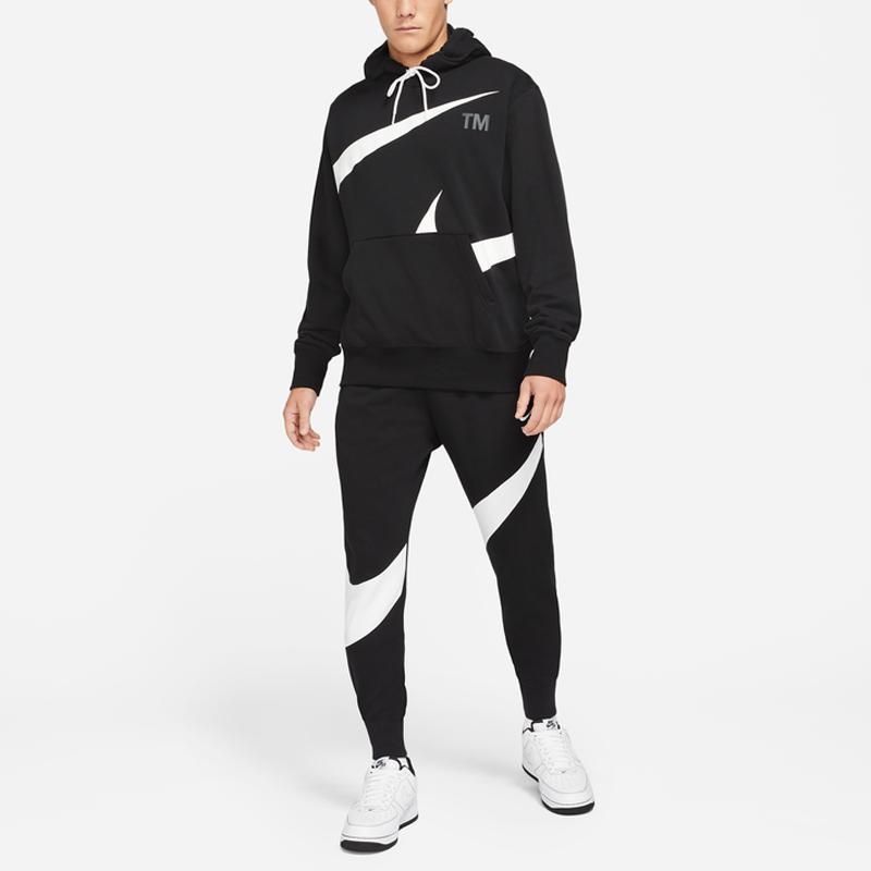 Nike Sportovní kalhoty Swoosh Tech Fleece pro muže Černé DH1024-010