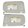 Compatible Grey Sun Visor with Wire for 2013-2019 Nissan Sentra, Part No. 96400-3SG8A