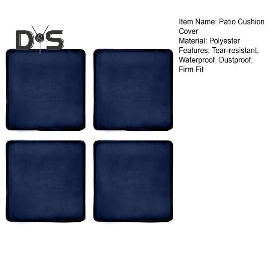 Poszewki na poduszki na patio Wodoodporne Odporne na blaknięcie Poszewki na poduszki Zamienne Pokrowce na poduszki na sofę modułową z zamkiem błyskawicznym Pokrowce na poduszki do mebli ogrodowych