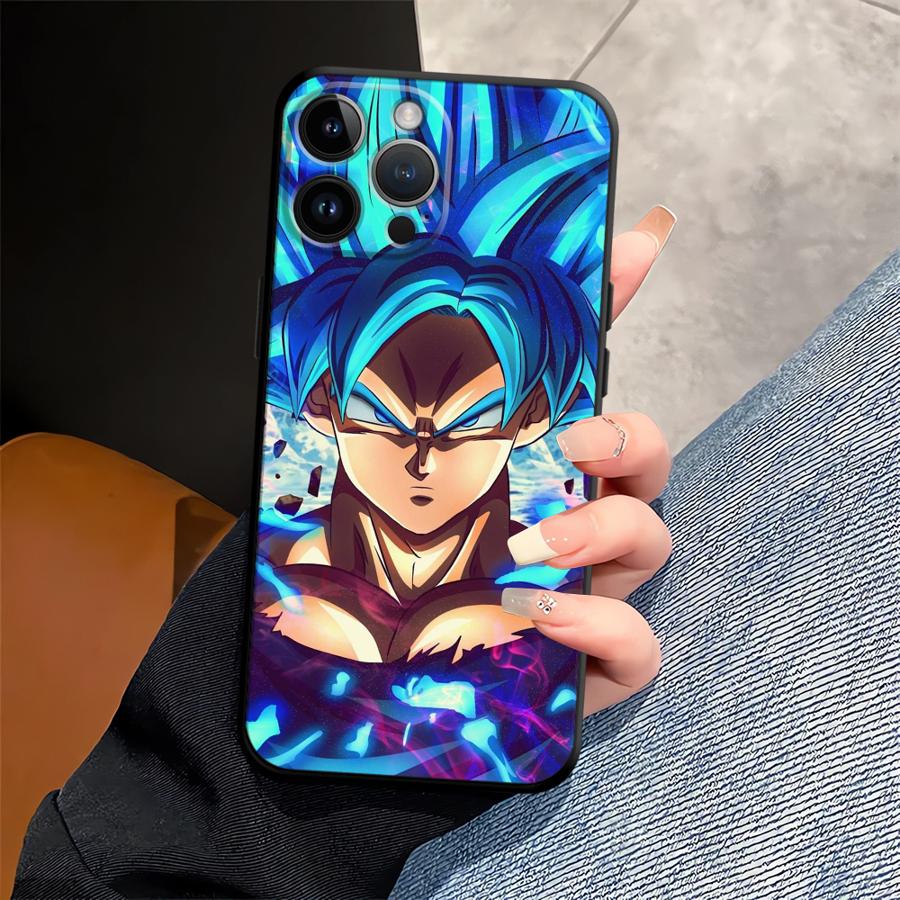 

Мультяшный Чехол Dragon Ball Чехол для Телефона для Apple iPhone XR XS MAX 11 12 Air 14 16 17 Pro Max 15 Pro 7 8 13 iPhone 15