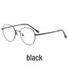 Retro Round Ultra-Light Full-Rim Titanium Eyeglass Frame for Women (Myopia) 32281