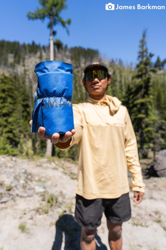 THERMAREST Outdoor Camping Sheet Light Sheet Blue Japanese 30037 [Genuine Product]