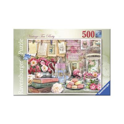 R148387 Pink Tea Time 500 Teile Brettspiel