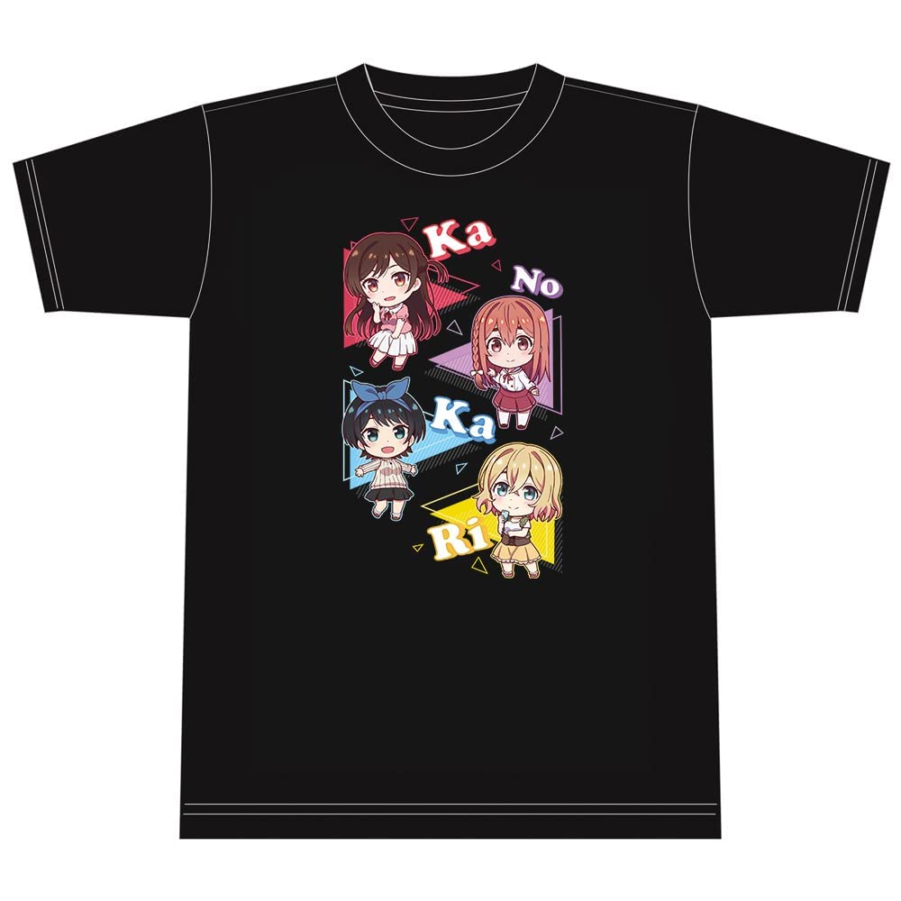 Azu Maker Asami Ruka L Size Rent-A-Girlfriend T-Shirt [Chizuru & & & Sumi]
