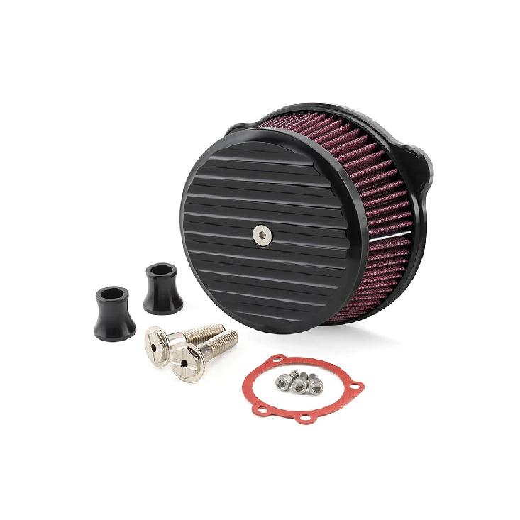

For Harley Sportster XHL XL 883 1200 Iron Nightster Seventy two Forty eight XR 1200 1991-2023 Air Filter Intake Cleaner Black Blacl-red
