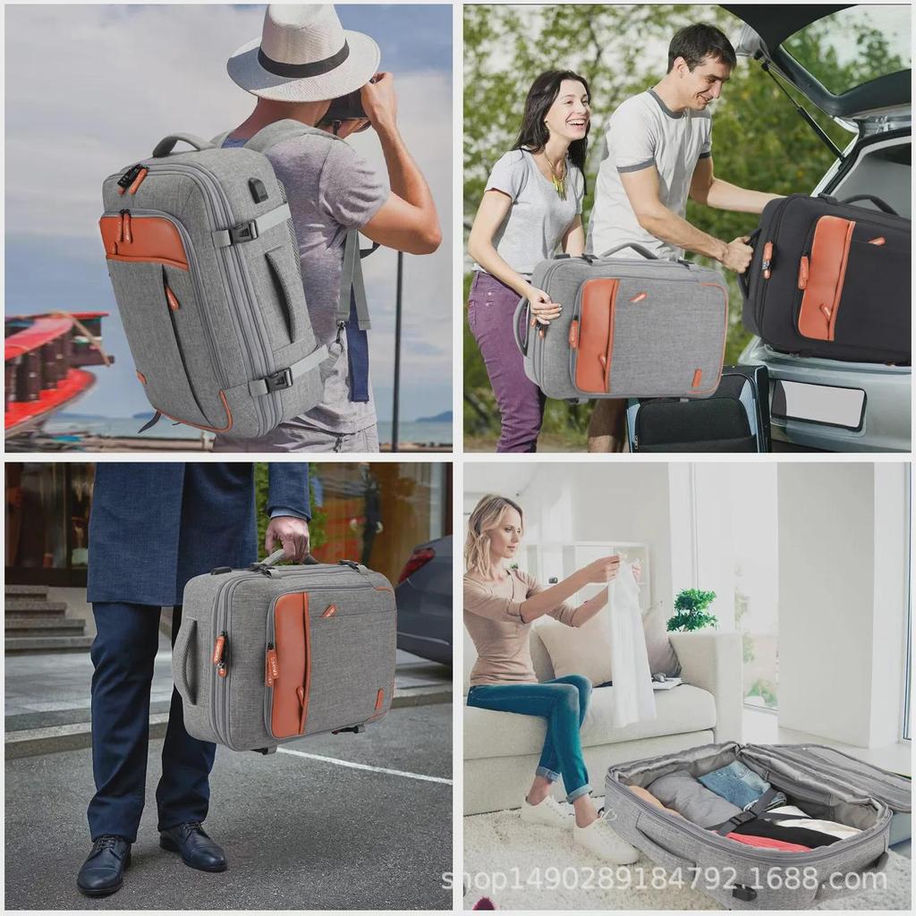 Sac à dos de voyage unisexe grande capacité pour ordinateur portable