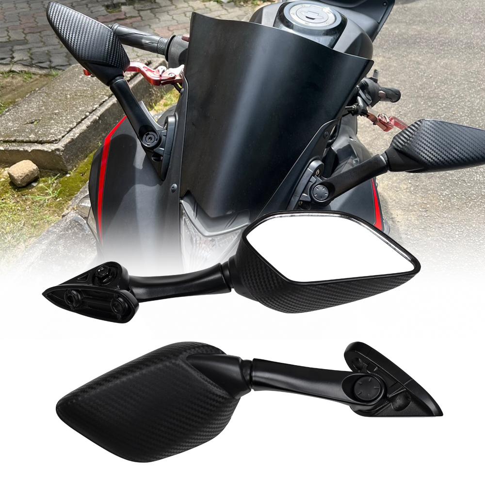 Motorcycle  View Mirror For Yamaha XMAX 300 400 125 250 2017 2018 2019 YZF R3 R25 2015 -2019 Scooters Racer Rearview Side Mirror