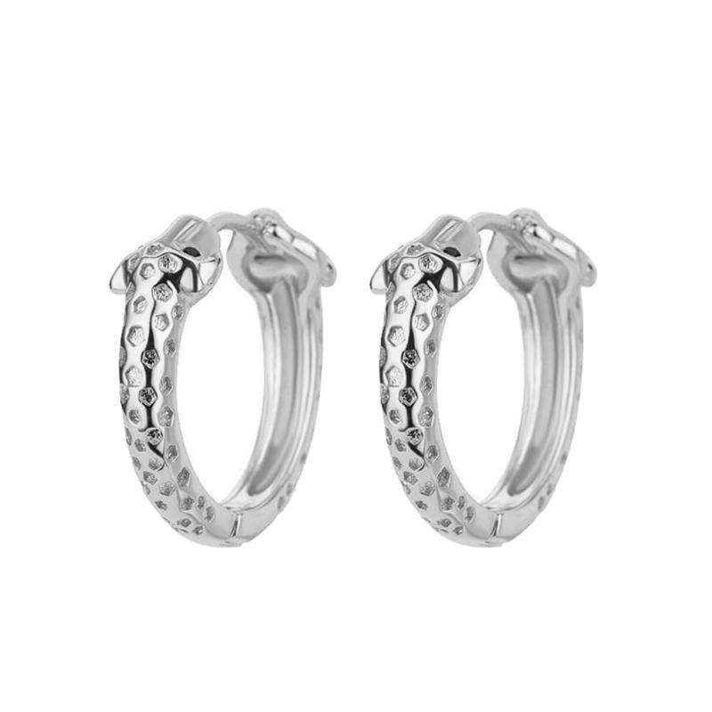 Geometric Hoop Earrings for Women Fashionable Square Ear Rings Exaggerated Ear Pendants Elegant Evening Party Jewelry