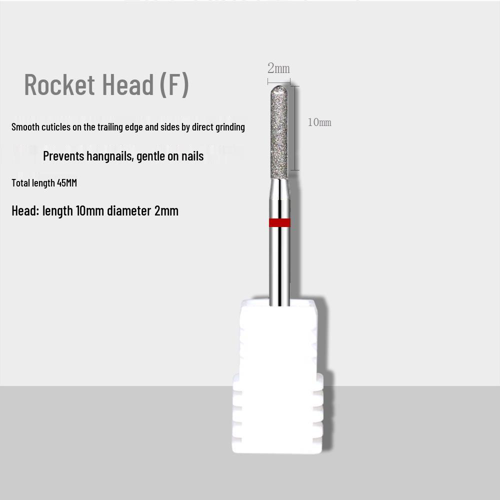 Diamond Nail Head Set for Cuticle & Nail Pre-Treatment and Removal