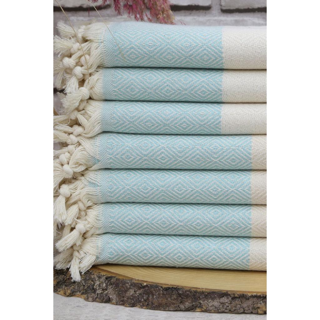 100% Natural Cotton Diamond Peshtemal Bath Towel Turkish Towel Hammam Beach Towel