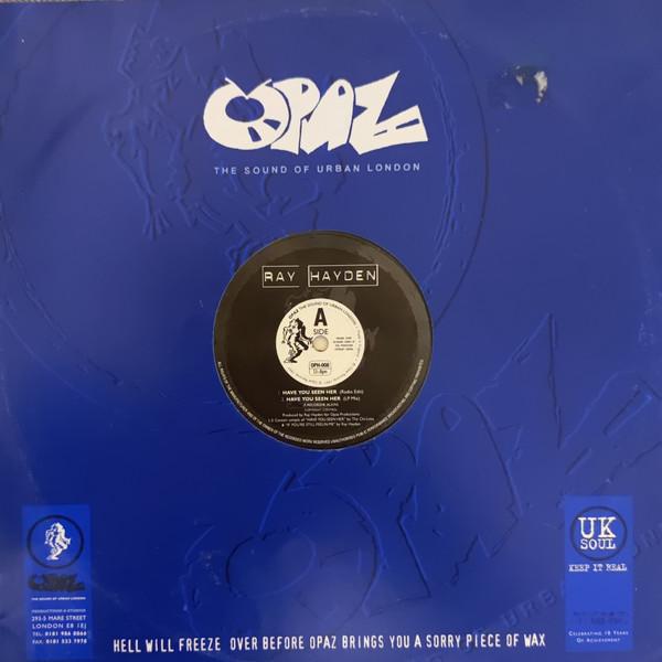 

12-дюймовая пластинка RAY HAYDEN Have You Seen Her OPH008 OPAZ 1997 UK Rap HipHopRB Б/у