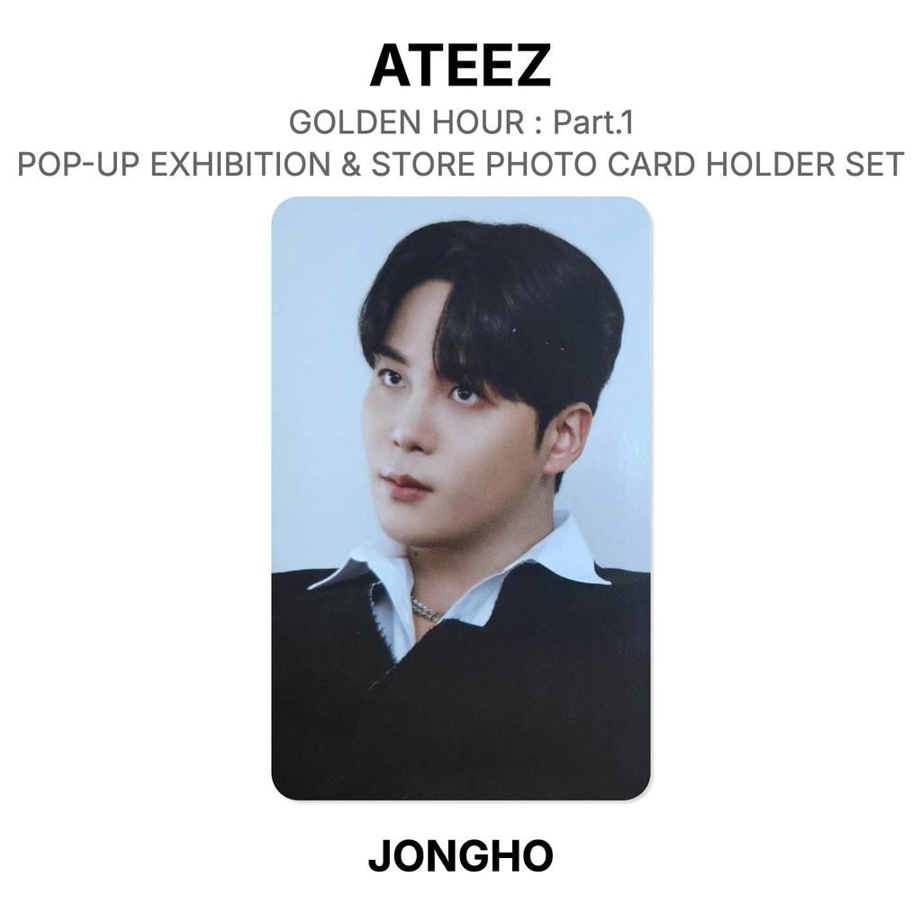 ATEEZ GOLDEN HOUR : Part.1 POP-UP EXHIBITION & STORE PHOTO CARD HOLDER SET Official Photocard