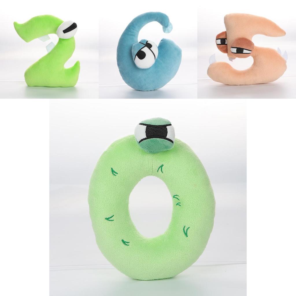 Number Lore Plush Pillow Dolls Educational Toy For Kids