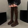 Boots Boots Women's Autumn New Skinny Versatile Retro Thick Skinny Boots