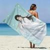 Ancient Flute Beauty Beach Towel Patterned Sunscreen And Windproof Suitable For Swimming Pool Camping Travel Blanket
