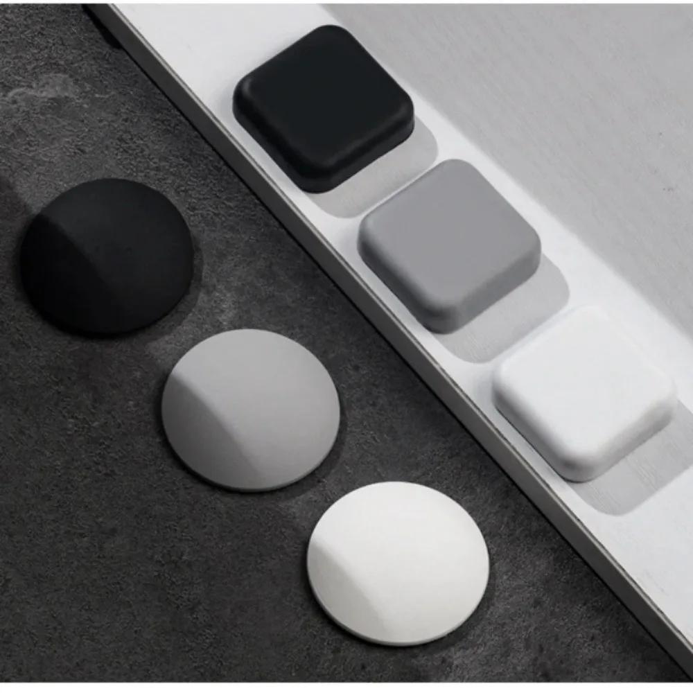 Doorstop Front Door Stopper Silica Gel Anti-collision Security Protections Handle Self-adhesive for You Mute Home Improvement