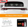 Per Porsche Macan 2018   Faro Auto Tinta Nero Pellicola Protettiva Vinile Fanale Posteriore Trasparente TPU Adesivo Accessori