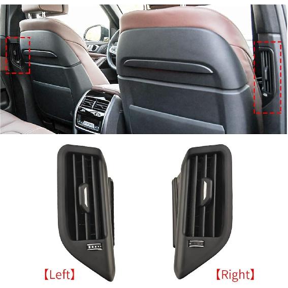 Compatible for BMW X5 X7 Car Left Right B-Pillar Air Conditioner Grille Vent Outlet Assembly Accessories Compatible for BMW G05 G07 2019-2025