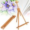 Miniature Wooden Easel Beech HJ‑6 Tripod Desktop Advertising Display Oil Painting