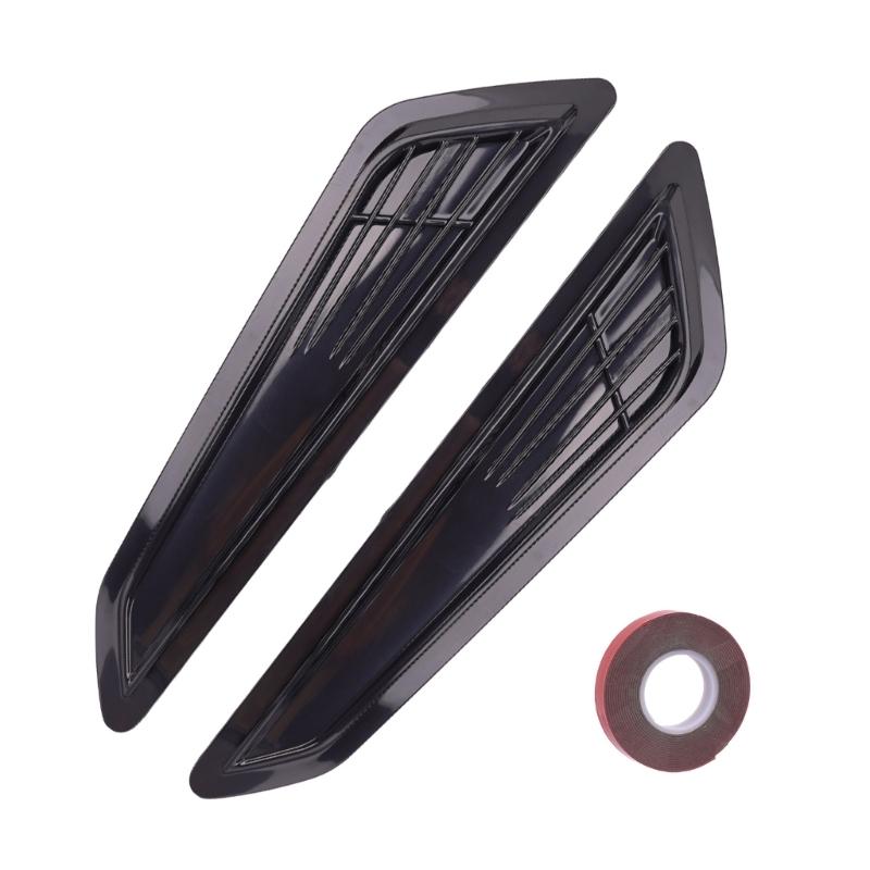 

Universal Car Air Flow Decorative Intake Hood Scoops Bonnet Vent Cover Car Hood Scoops Air Intake Vent Cover