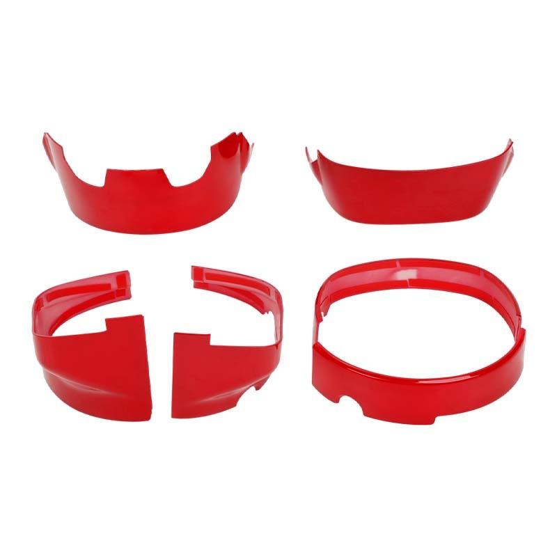 Electric Adjustable Steering Wheel Base Decoration Protective Cover For Dodge Challenger For Dodge Charger For Dodge Durango Car Interior Accessories