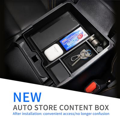 Console Organizer Tray For Ranger XL XLT Raptor and Ranger Lariat 2024-2025 Secondary Armrest Storage Box For Electric Handbrake