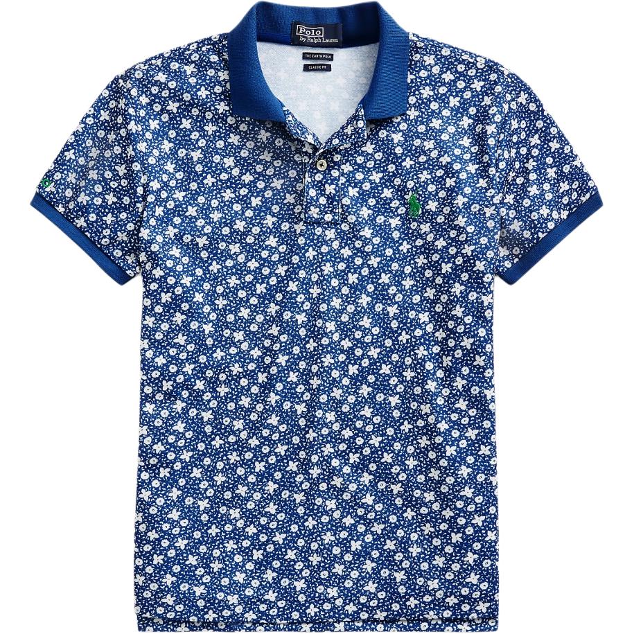 

Женская футболка-поло Polo Ralph Lauren SS25 с вышивкой пони и принтом по всей поверхности, с коротким рукавом WMPOKNINN820243-400 XL