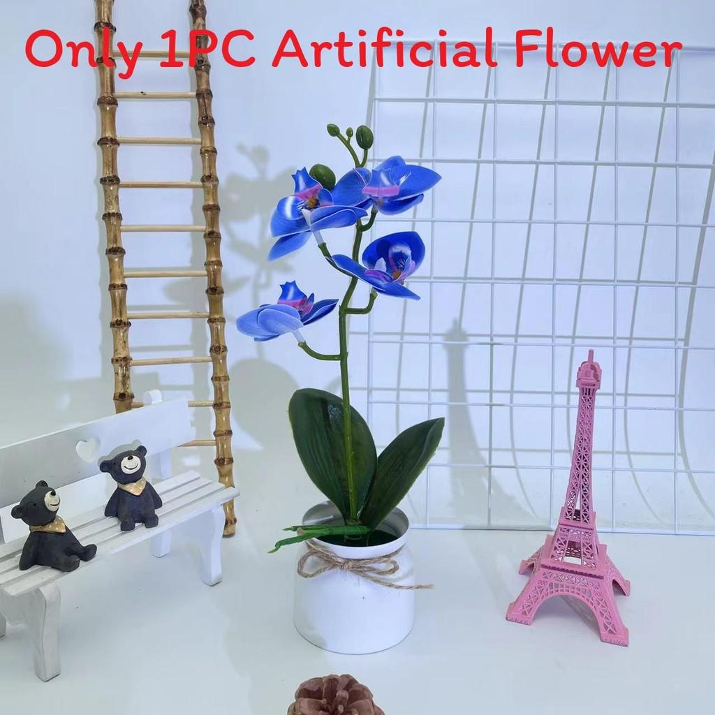 Phalaenopsis Faux Plant For Wedding Decoration And Home Indoor Display