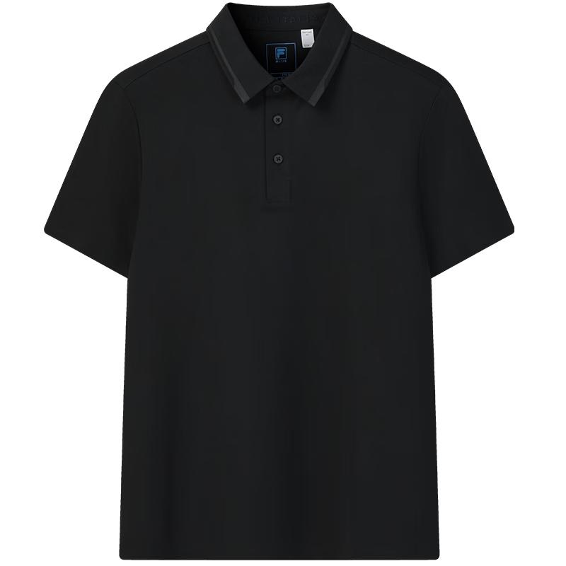 FILA Elite Men s Knitted Short-Sleeve Polo Shirt M