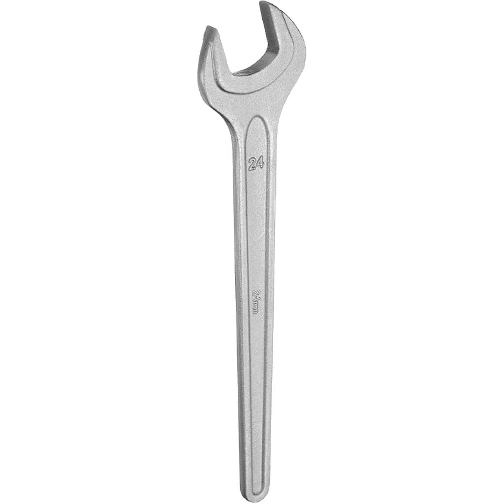 HARFINGTON Single Open Ended Spanner Wrench, 46mm, Thicken CR-V Steel Open End Wrench Tool for for Automotive Repair and Furniture Assembly, Grey