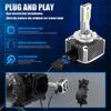 AILEO 2Pcs 180W 220000Lm D1S D3S Led Xenon Canbus D1R Lights For Car Lamps Bulb Headlight D3R Hid Kit Xeon Replacement Headlamps