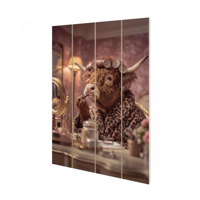 Highland Games Beautiful Cow Plaque