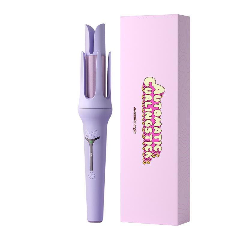 

«Автоматическая плойка для завивки волос с большой волной и технологией отрицательных ионов для защиты волос» 391 фиолетовый