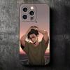 A-Attack On T-Titan Eren Yeager Soft Phone Case for iPhone 16 16E 17 Air 15 Pro Max 14 Plus 13 Mini 11 12 7 Black Cover Back She