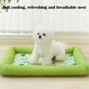 Summer Cool Pet Mat Čtvercová podložka Chovatelská stanice pro psy Kočky Vysoce kvalitní Cool Silk Postel pro domácí mazlíčky Pohovka pro domácí mazlíčky Potřeby pro domácí mazlíčky