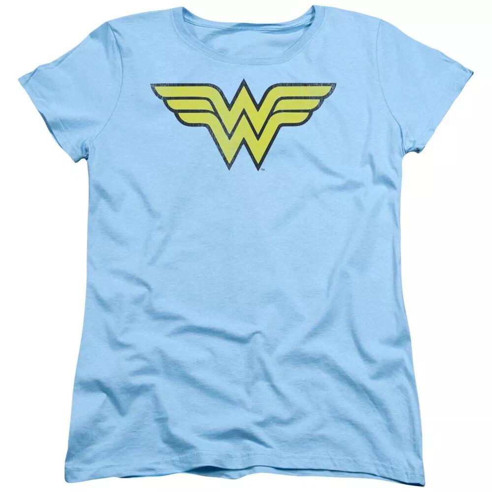 Wonder Woman  Distressed Logo  Women s T-Shirt S