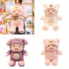 Cartoon Stuffed Animal Pig Plush Toy Gift Kids Pink White Purple Sizes Multiple