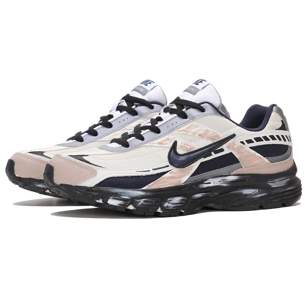 Nike Initiator Cushioning Support Breathable Low Top Running Shoes Men's Beige Black 394055-101(Team804-SBOX)
