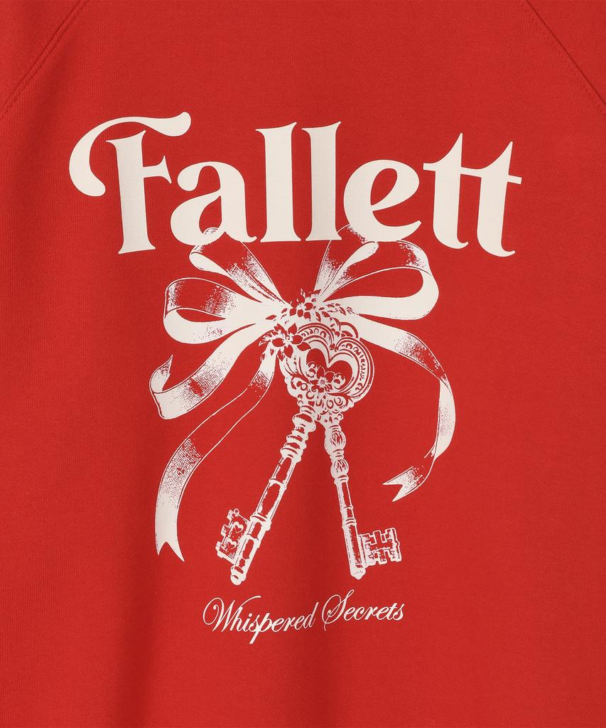 FALLETT Story Logo Secret Sweatshirt Red
